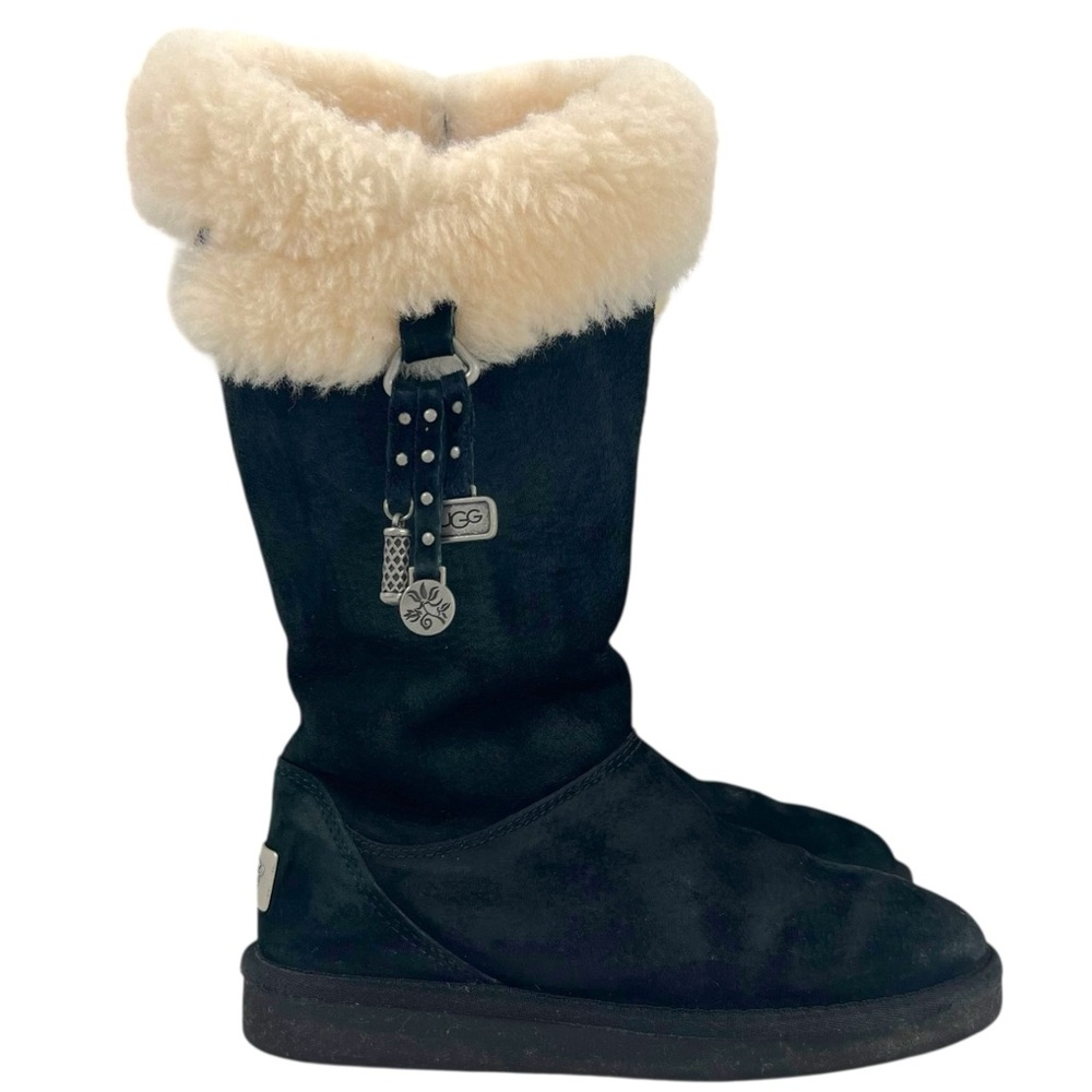 Ugg Plumdale Charm Black Boots
